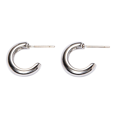 [블랙핑크 제니, 태민 착용] mignon hoop earring_white