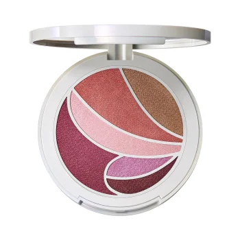 MAC アイシャドウパレット 6色 限定デザイン　ノベルティポーチ コネクト イン カラー アイシャドウ パレット x 6: インクリプテッド