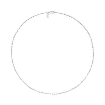 Un.silver.101 / mini rizi necklace