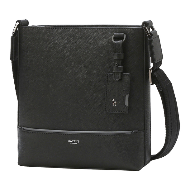 [HAZZYS]Logo Colored Cowhide Cross Bag★人気★ HAZZYS(へジス) ショルダーバッグ・ポシェット(レディース
