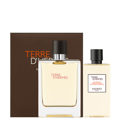 떼르 데르메스 오 드 뚜왈렛 100ml+샤워젤 80ml 세트