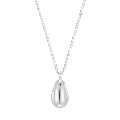pear pendant long necklace