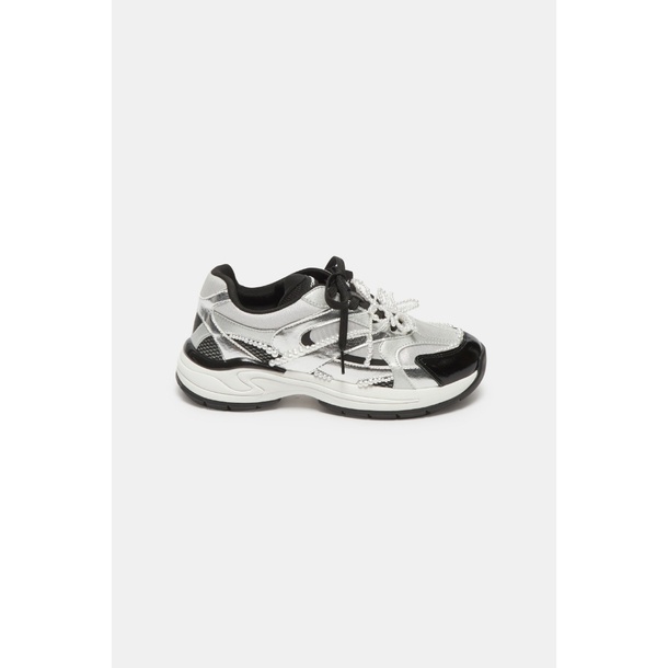 【ＳＵＥＣＯＭＭＡ ＢＯＮＮＩＥ】Delight sneakers silver Lotte Duty Free