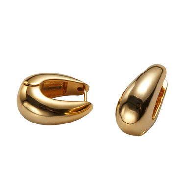 [ITZY 채령, 김고은, 강민경 착용] water drop one-touch earring : Gold