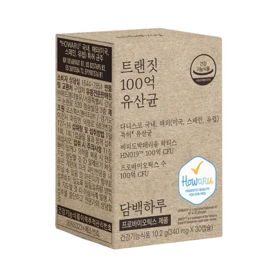 트랜짓 100억 유산균 30캡슐
