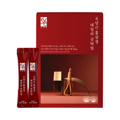 지강인 6년근 홍삼정 데일리굿타임 10ml × 100포
