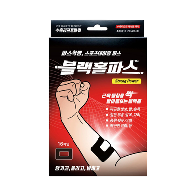 블랙홀파스(16매입)