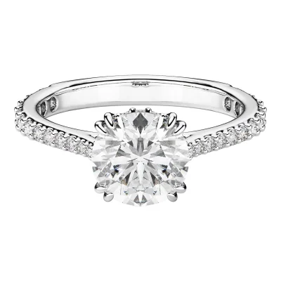 RE STILLA:RING COCR PAVÉ WHITE/UPD