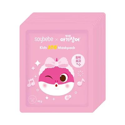 핑크퐁 키즈 아토 마스크팩 10매입 (활력)