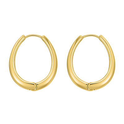 [볼빨간사춘기 안지영 착용] breeze one-touch earring : Gold
