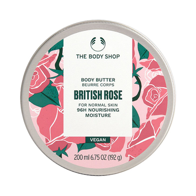 BODY BUTTER BRITISH ROSE 200ml