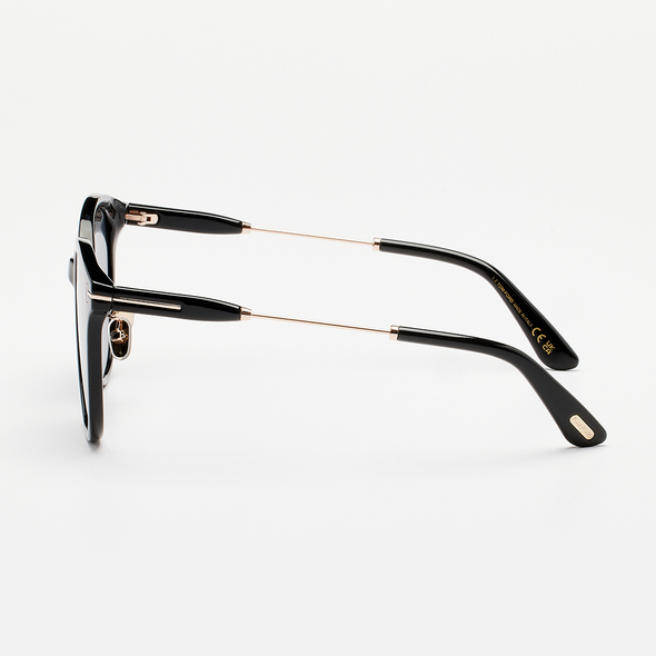 TOM FORD ACK524YAX749FG181 関税送料込 Tom Ford TF 5759-B 052 Tortoise Round Plastic Eyeglasses