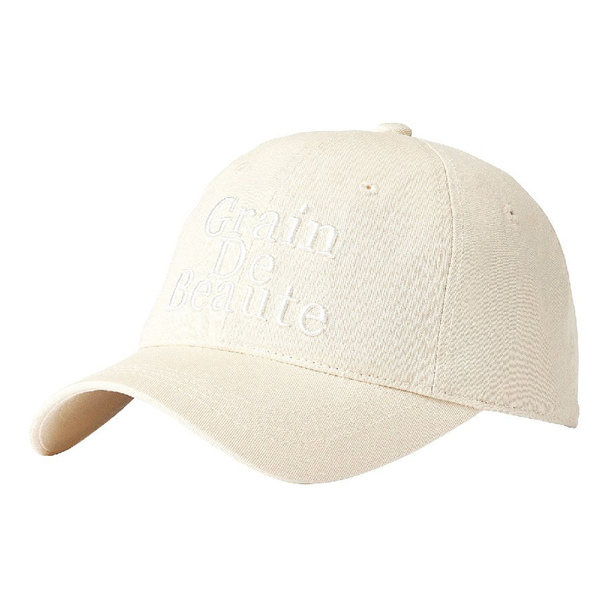 キャップ [ GRAIN DE BEAUTE ] Signature Ball Cap (11 COLOR) MUSINSA | GRAIN DE BEAUTE New Logo Ball Cap [Chacoal]