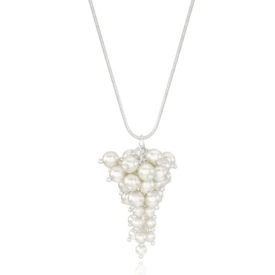 Vinea Necklace [Pearl]