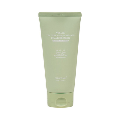 더마쉐어 비건 티트리 아크네 피에이치 밸런스 폼 클렌저 150ml