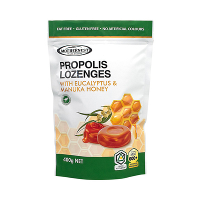 Propolis Lozenges with Eucalyptus & Manuka Honey 400g