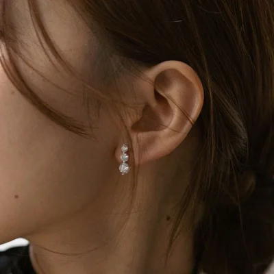 Pozsony Snow Earrings [Silver925]