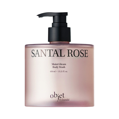 [오브제바이쿤달] 모이스트 글림 바디워시 450ml (상탈로즈)