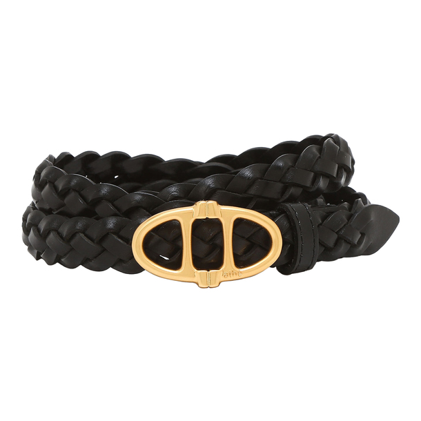 ★OY★DOUBLE LINE BELT - BLACK★正規品/韓国直送料込/人気 S70ea4898bdaf41ae856cf7d5f069e