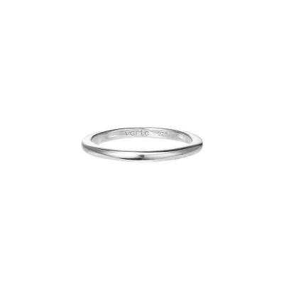 [925 silver] Cinq.silver.227 / filet layered ring