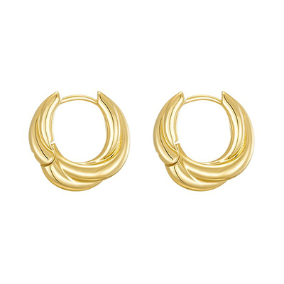 [트와이스 지효, 서현, 김고은 착용] system earring : Gold