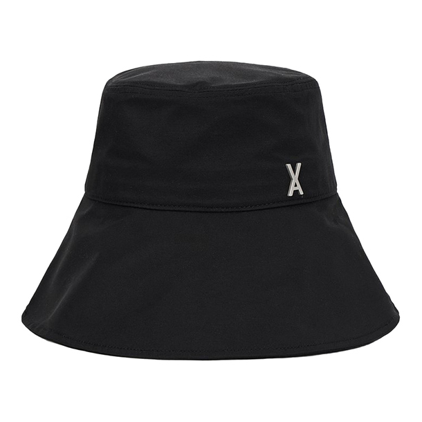 ★VARZAR★ VA Square Stud 6 Panel Bucket Hat Black Designer fashion, Seoul-fully created | W Concept