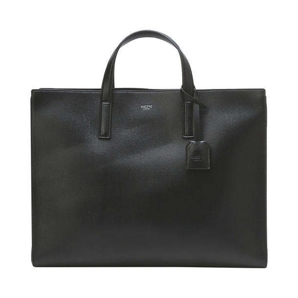 [HAZZYS] Premium Logo Patch Leather Tote Bag S ★人気★ HAZZYS] Premium Logo Patch Leather Tote Bag S ☆人気