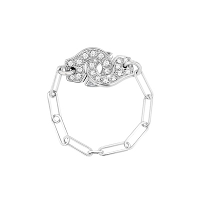 딘반 메노뜨(Menottes) 체인 반지 R7.5(화이트/53) 207123