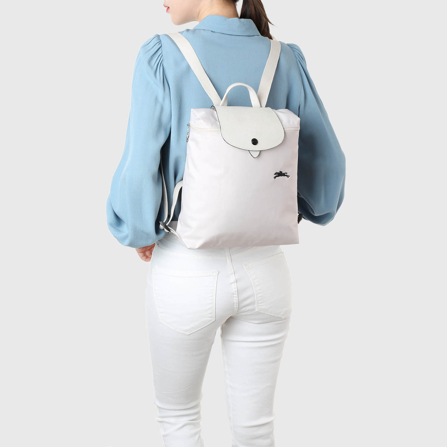 longchamp backpack chalk