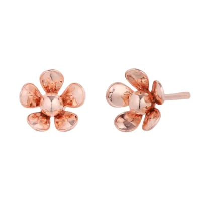 [태연 착용]#Rose Gold/알리나 블룸 스터드 귀걸이
