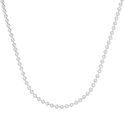 Un.silver.150 / mini corde necklace