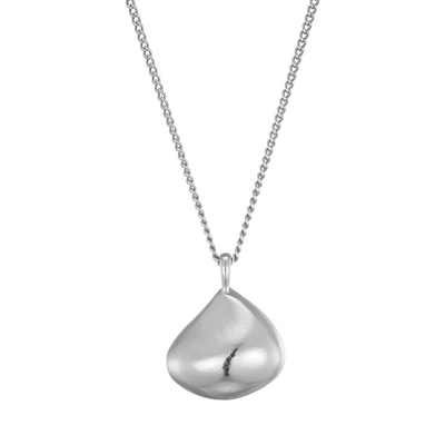 [아이브 리즈, 로이킴 착용]kisses pendant long necklace: White