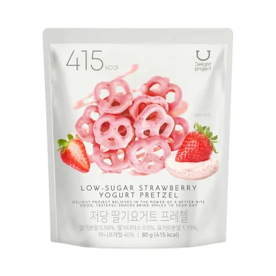 저당 딸기요거트 프레첼 80g