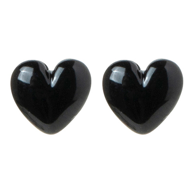 [카리나 최유정 노정의착용] Mini Color Heart Earring