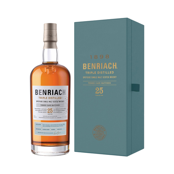 ベンリアック 25年　BENRIACH 25年 トリプルディスティルド ロッテ免税店