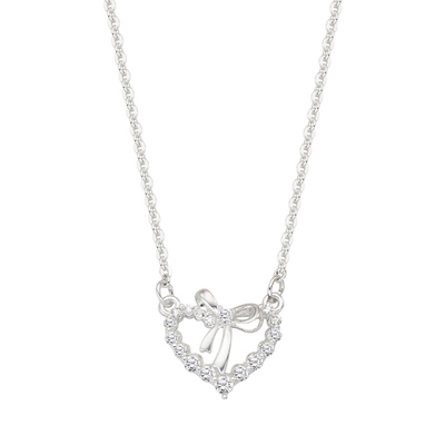 Heart Lily Necklace