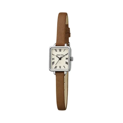 Square Leather Watch MS-164R