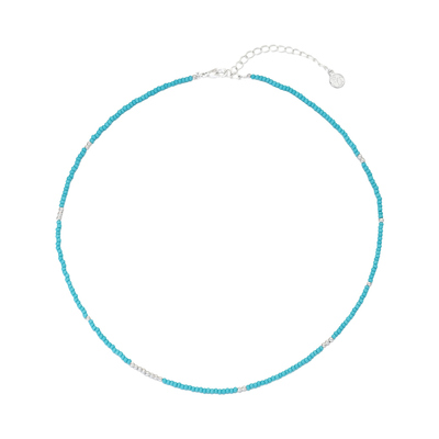 Veria Blue Beads Necklace