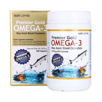 프리미어 골드 오메가3 PREMIER GOLD OMEGA3 240정