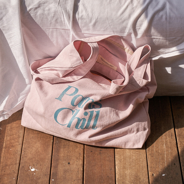 ★HOTEL PARIS CHILL★ Paris Chill Bag (Rosy Sky) HOTEL PARIS CHILL - Tote Bag | Paris Chill Bag - Rosy Sky