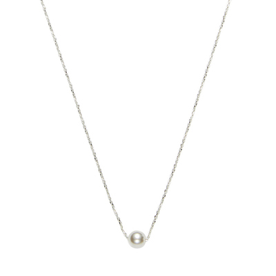 [태연, 트와이스 지효 착용] swarovski pearl necklace : White