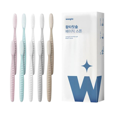 왕타칫솔 베이직스톤 10P