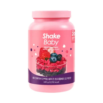 쉐이크베이비 단백질쉐이크 트리플베리 요거트 630g