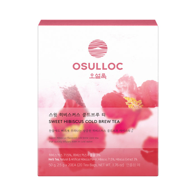 [오설록] 스윗 히비스커스 콜드브루 티 50g(2.5g*20입)