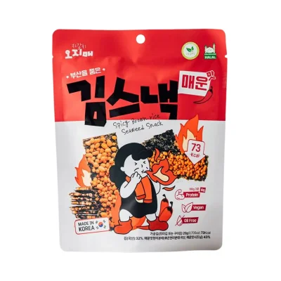 [자갈치오지매]부산을 품은 김스낵 매운맛