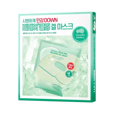 시카 쿨링 프로틴 겔 마스크 5매