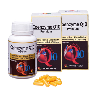 Coenzyme Q 10 300mg 60caps X 2
