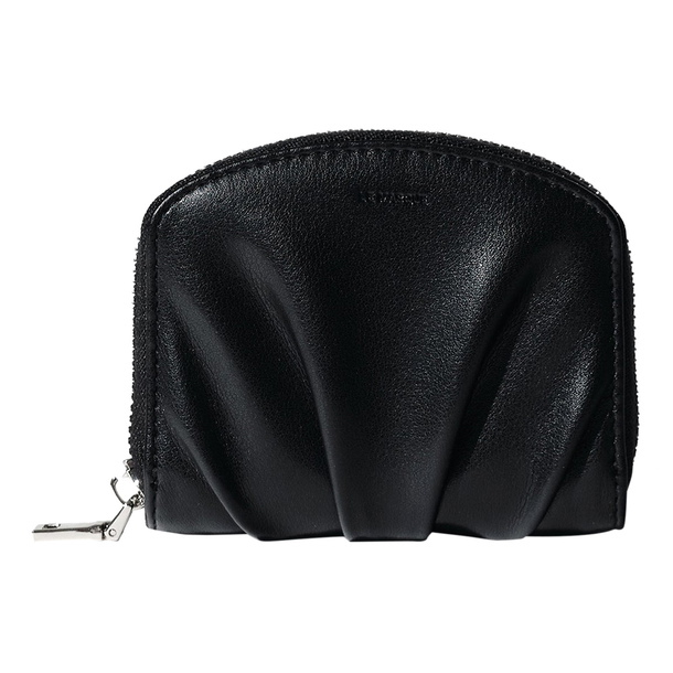 ◇LE MASQUE◇ Dot 3-stage accordion coin card wallet black Lotte Duty Free