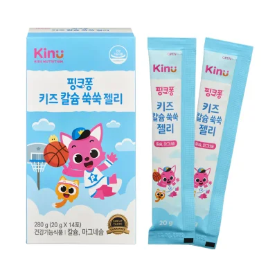 핑크퐁 키즈 칼슘쑥쑥 젤리