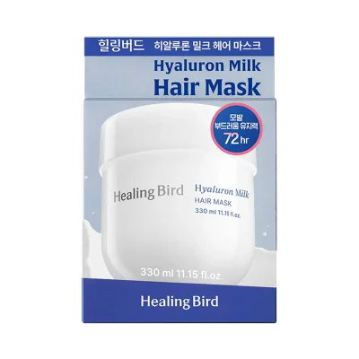 [온라인전용] 힐링버드 히알루론 밀크 헤어마스크